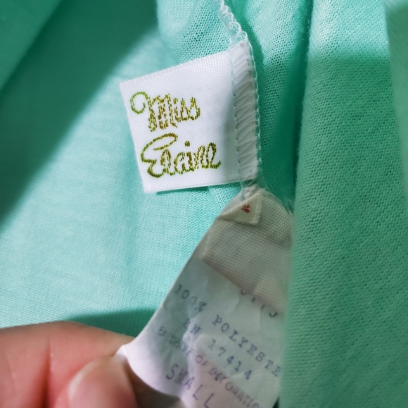 VINTAGE ILGWU Miss Elaine peignoir set - Picture 14 of 16